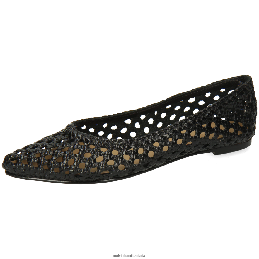 esso Melvin & Hamilton donne alexa16 nero ballerine L80P2P1957