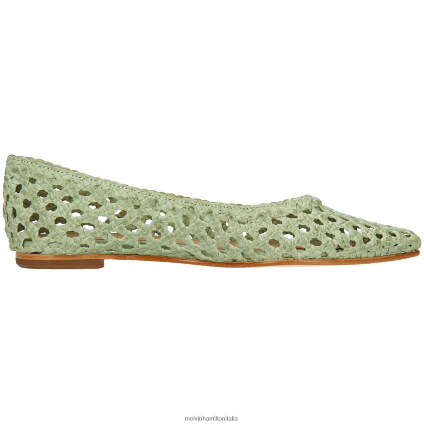esso Melvin & Hamilton donne alexa16 verde ballerine DLT2BB1959