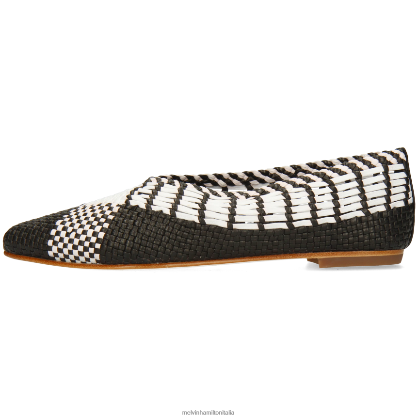 esso Melvin & Hamilton donne alexa 40 nero ballerine DLT2BB1970