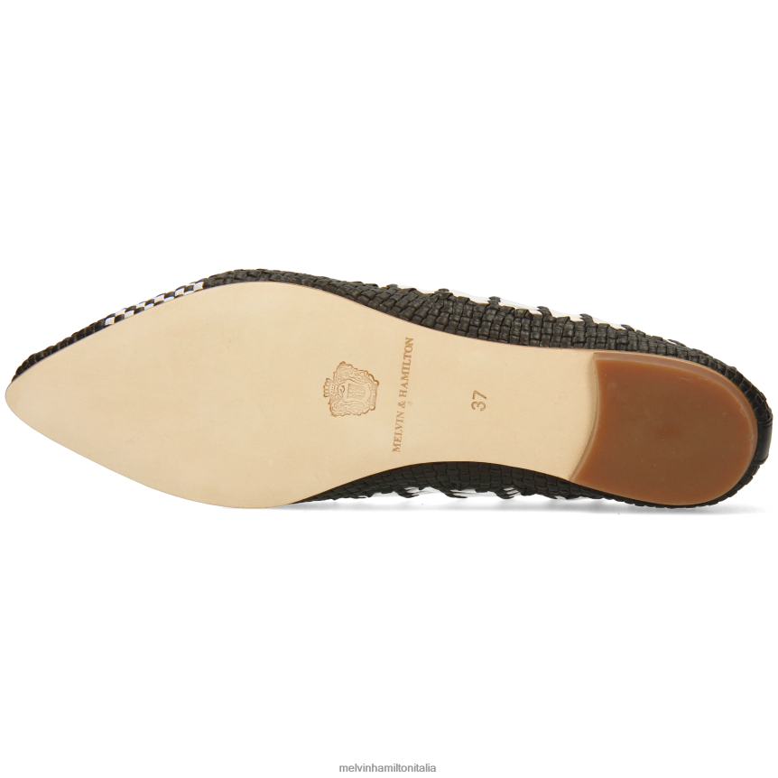 esso Melvin & Hamilton donne alexa 40 nero ballerine DLT2BB1970