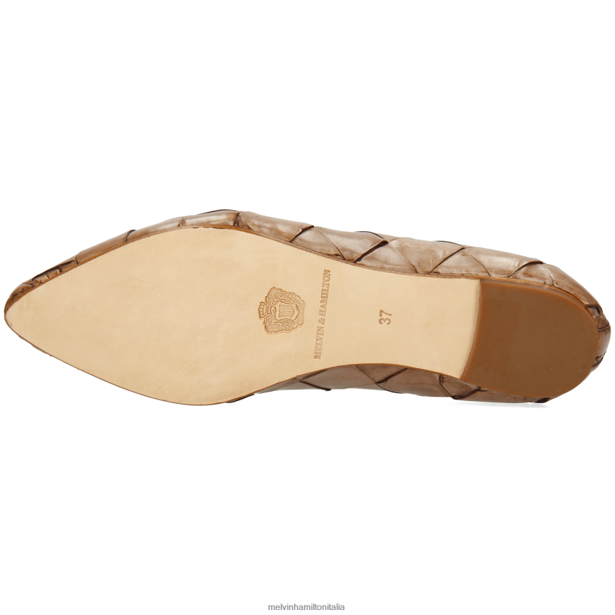 esso Melvin & Hamilton donne alexa 41 grigio ballerine DLT2BB1974