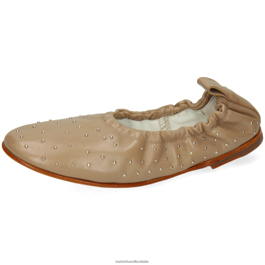 esso Melvin & Hamilton donne iride 7 beige ballerine DLT2BB1949