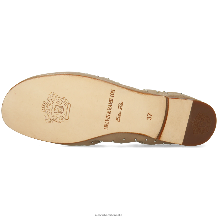 esso Melvin & Hamilton donne iride 7 beige ballerine DLT2BB1949