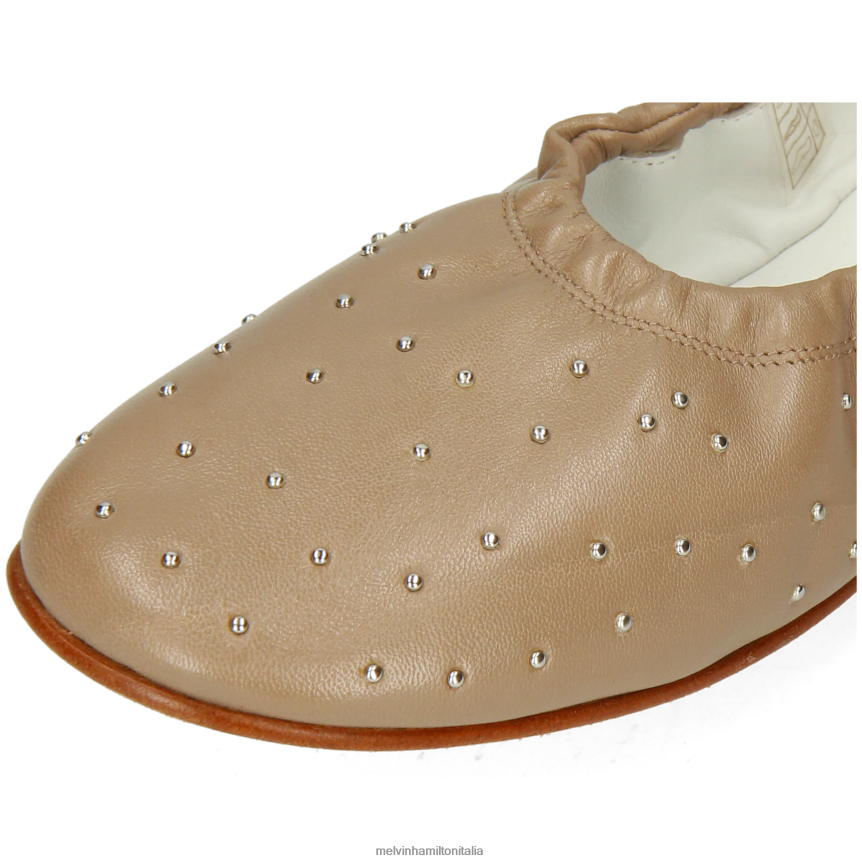 esso Melvin & Hamilton donne iride 7 beige ballerine DLT2BB1949