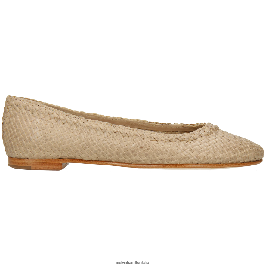 esso Melvin & Hamilton donne kata 5 beige ballerine L80P2P1961