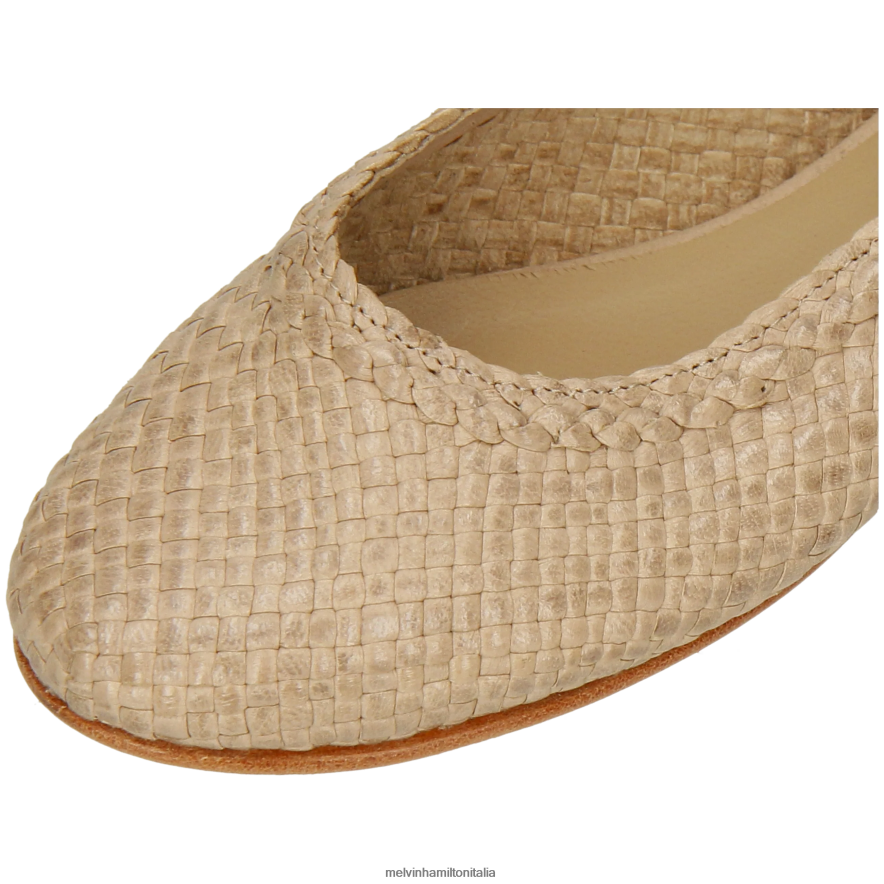 esso Melvin & Hamilton donne kata 5 beige ballerine L80P2P1961