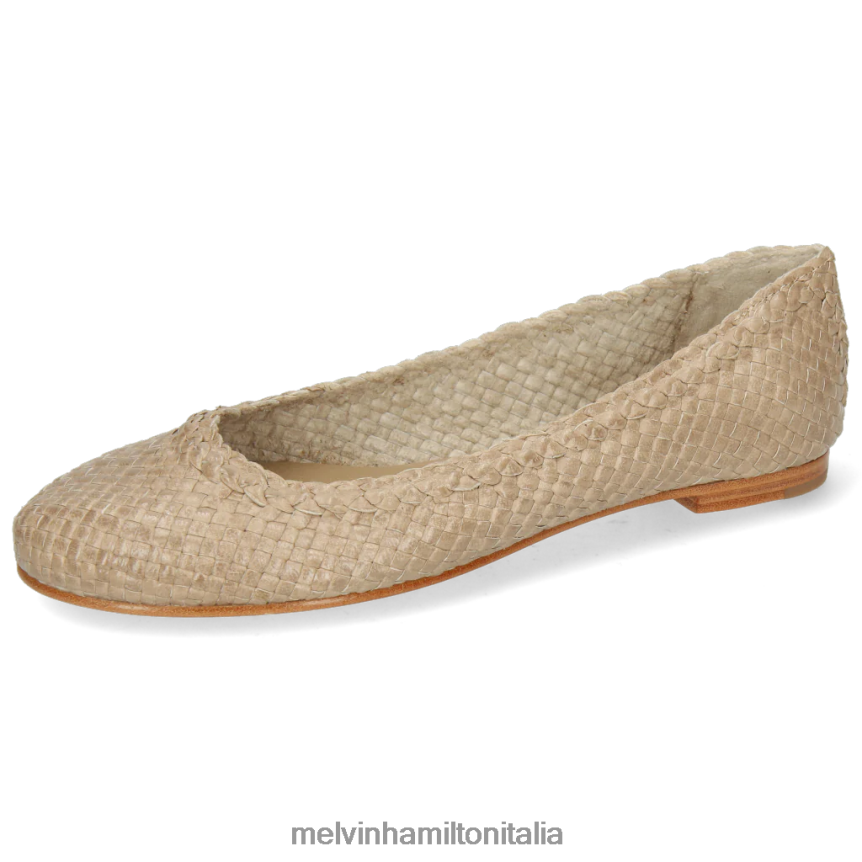 esso Melvin & Hamilton donne kata 5 grigio ballerine DLT2BB1973