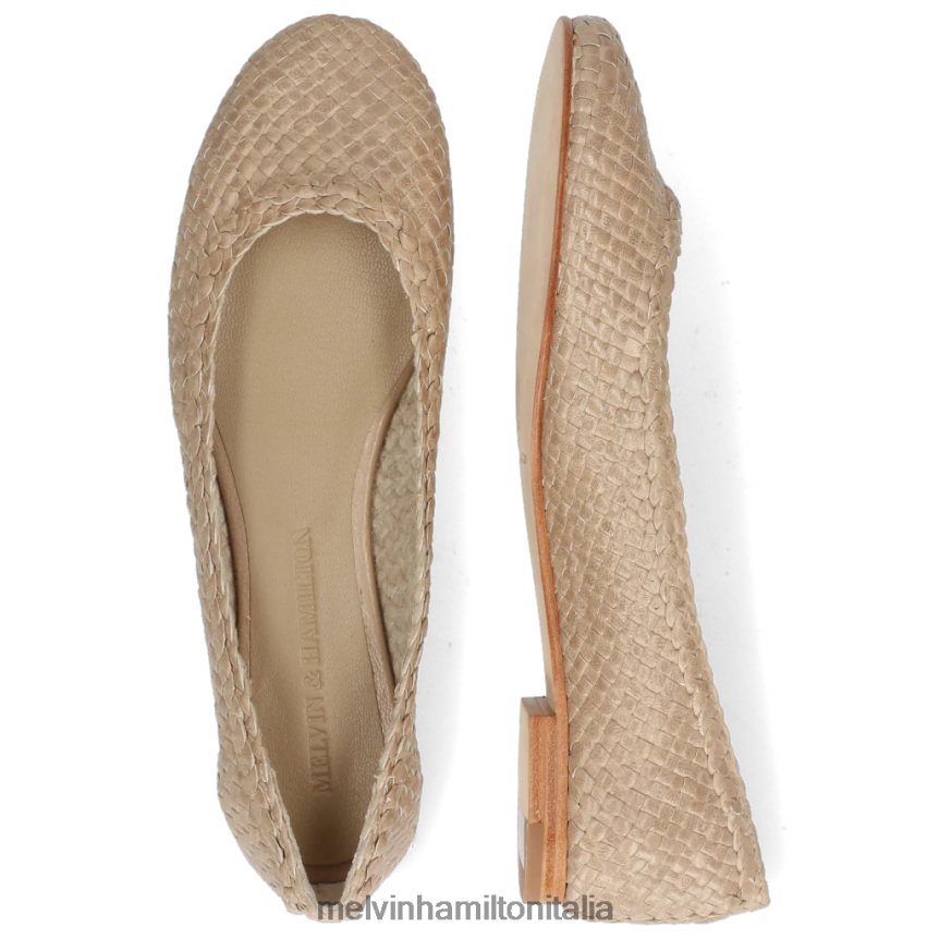 esso Melvin & Hamilton donne kata 5 grigio ballerine DLT2BB1973