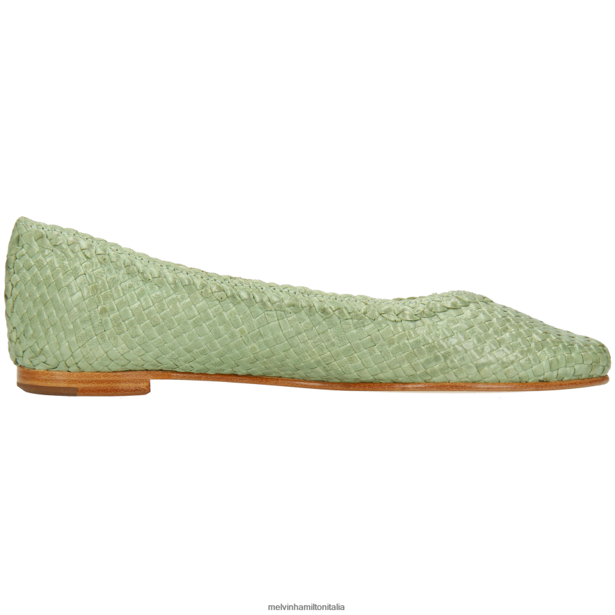 esso Melvin & Hamilton donne kata 5 verde ballerine L80P2P1962