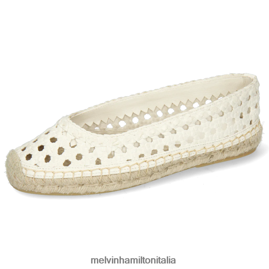 esso Melvin & Hamilton donne bre 1 bianco espadrillas L80P2P1887