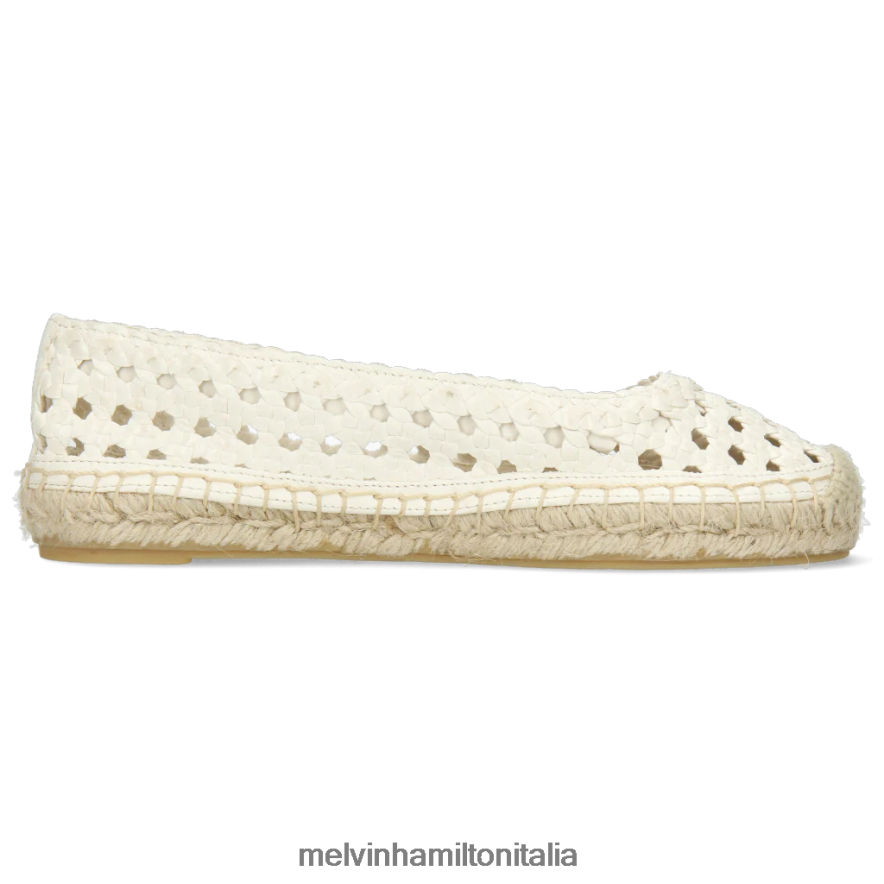 esso Melvin & Hamilton donne bre 1 bianco espadrillas L80P2P1887