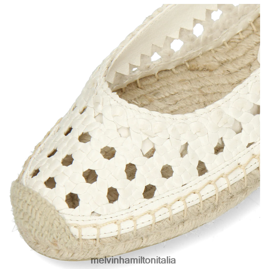 esso Melvin & Hamilton donne bre 1 bianco espadrillas L80P2P1887