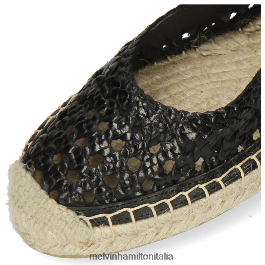 esso Melvin & Hamilton donne bre 1 nero espadrillas L80P2P1888