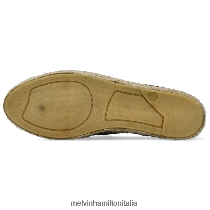 esso Melvin & Hamilton donne bre 2 nero espadrillas L80P2P1880