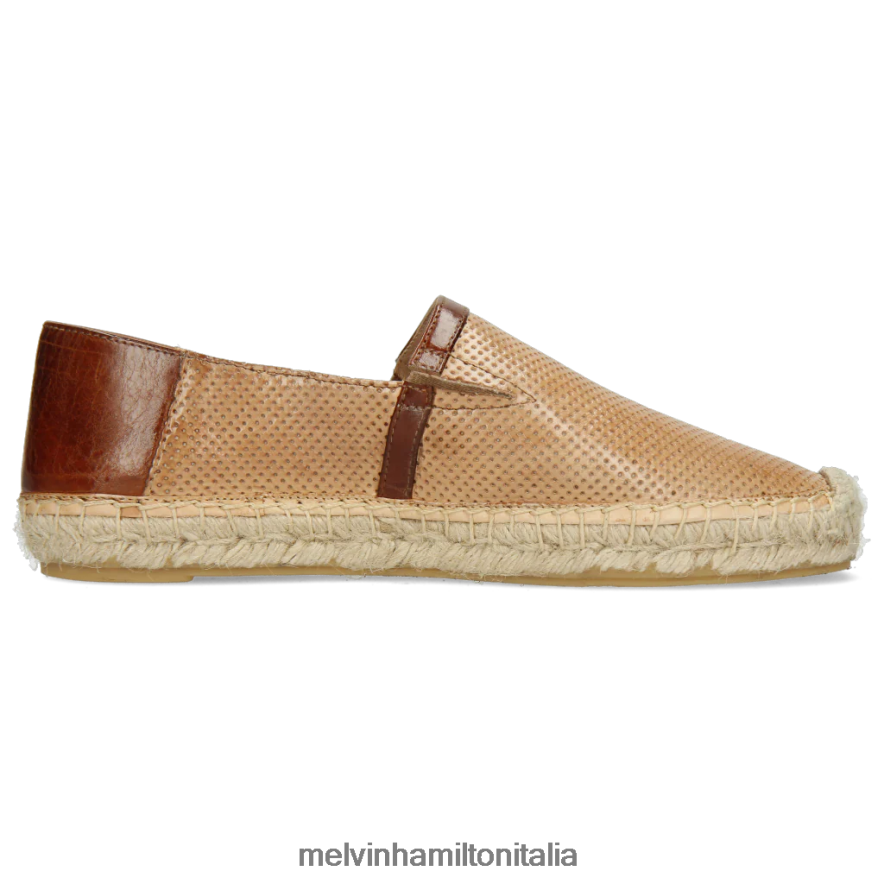 esso Melvin & Hamilton donne bre 3 Marrone chiaro espadrillas L80P2P1890