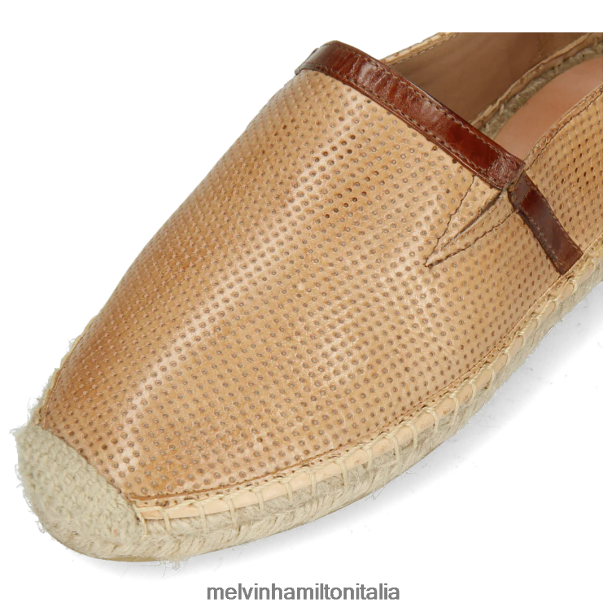 esso Melvin & Hamilton donne bre 3 Marrone chiaro espadrillas L80P2P1890