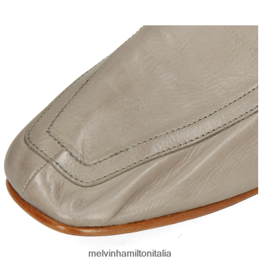 esso Melvin & Hamilton donne Camilla 4 grigio mocassini L80P2P1466
