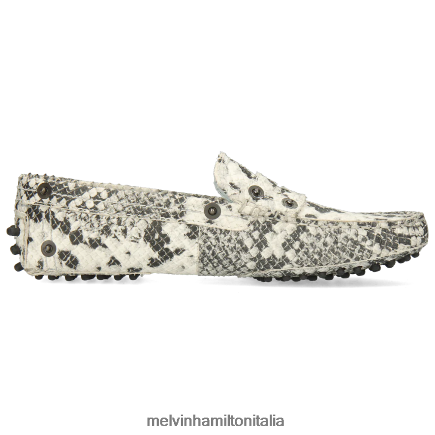 esso Melvin & Hamilton donne Carolina 1 grigio mocassini L80P2P1437