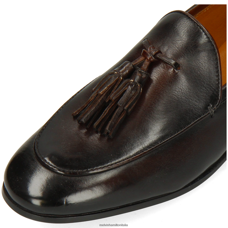 esso Melvin & Hamilton donne Scarlett 64 grigio mocassini L80P2P1407