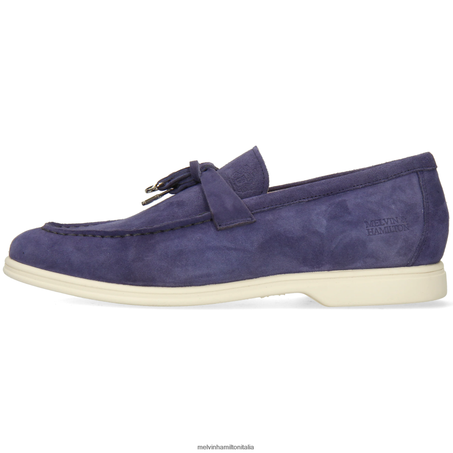 esso Melvin & Hamilton donne adley 3 blu mocassini L80P2P1308