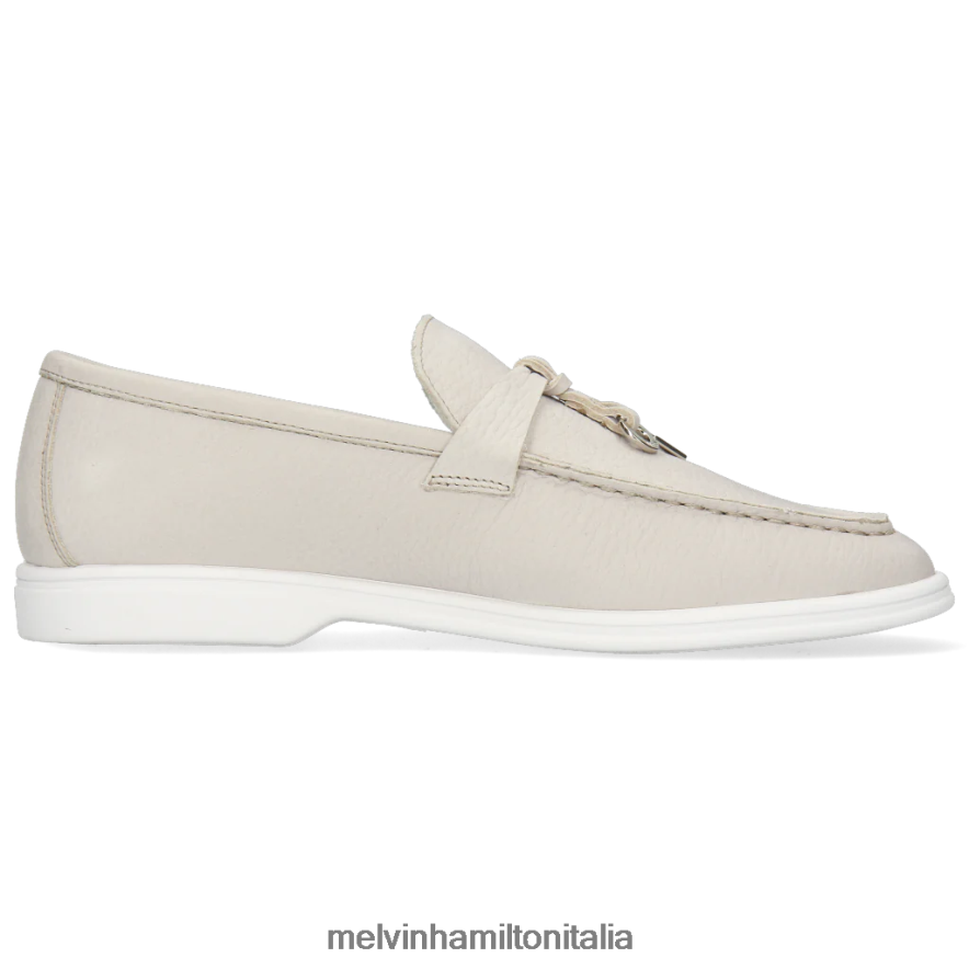 esso Melvin & Hamilton donne adley 3 grigio mocassini L80P2P1460