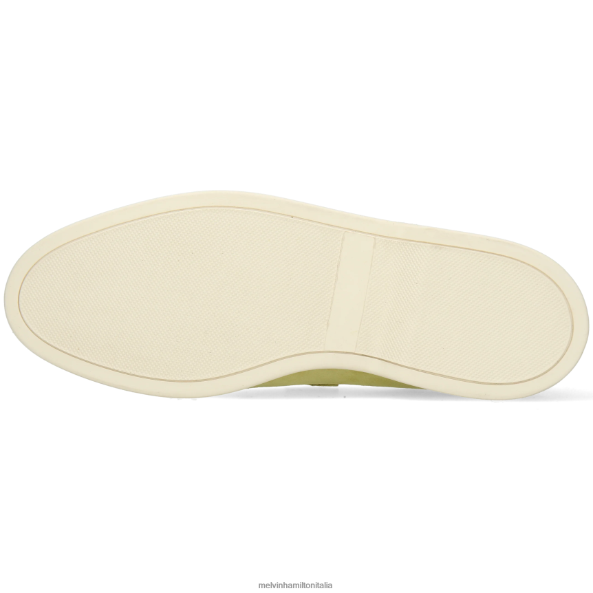 esso Melvin & Hamilton donne adley 3 verde mocassini DLT2BB1326