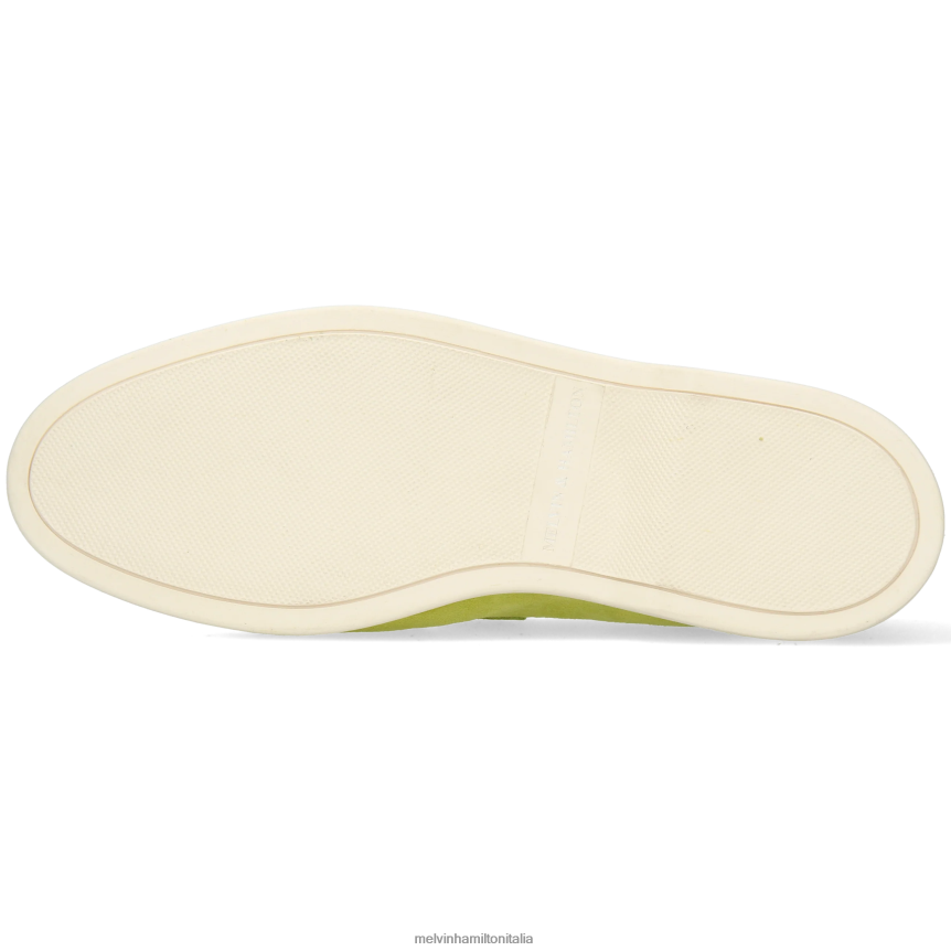 esso Melvin & Hamilton donne adley 3 verde mocassini DLT2BB1333