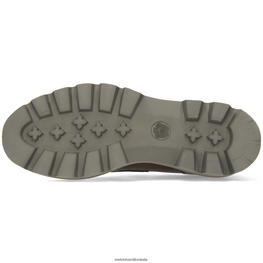 esso Melvin & Hamilton donne giada 12 grigio mocassini L80P2P1409