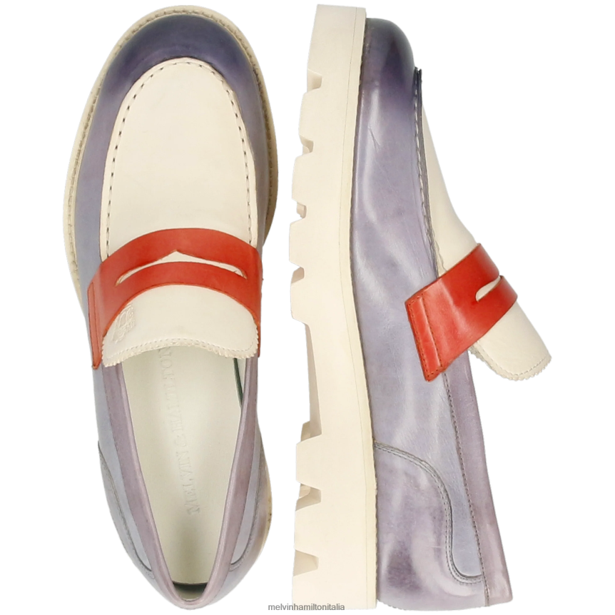 esso Melvin & Hamilton donne giada 12 multi mocassini DLT2BB1396