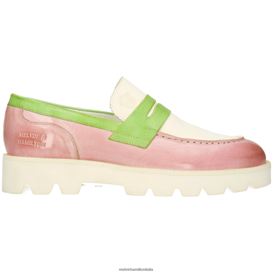 esso Melvin & Hamilton donne giada 12 multi mocassini L80P2P1369