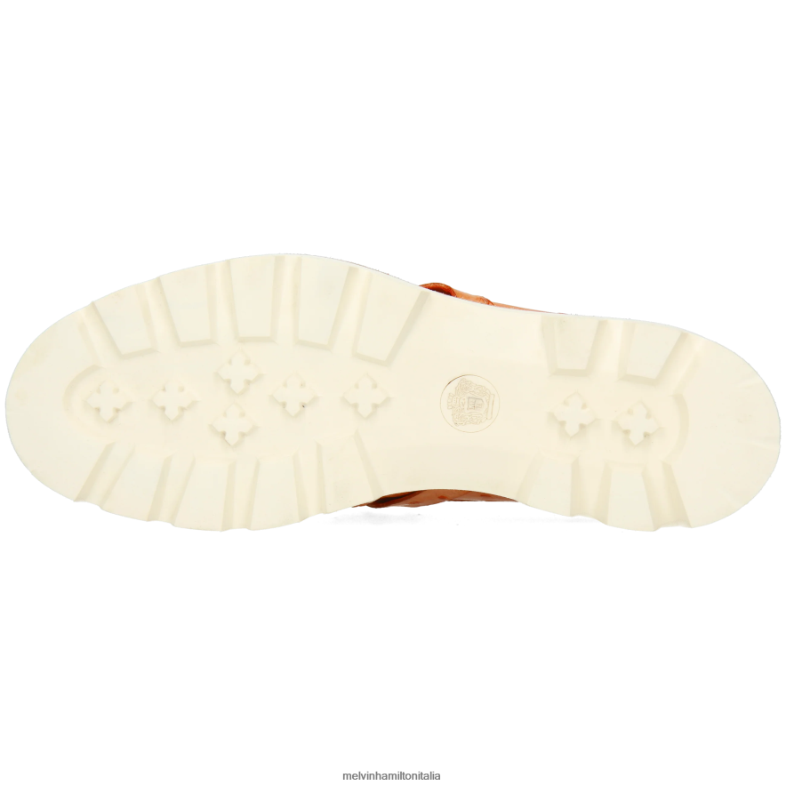 esso Melvin & Hamilton donne giada 32 arancia mocassini L80P2P1403