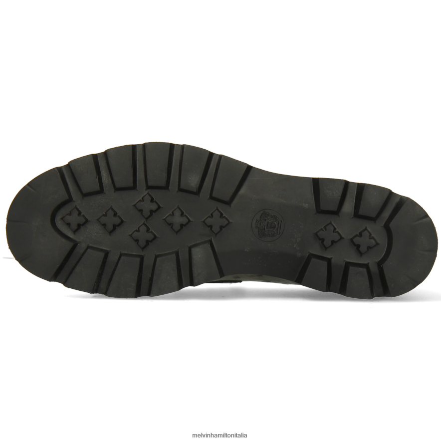 esso Melvin & Hamilton donne giada 44 verde mocassini L80P2P1315