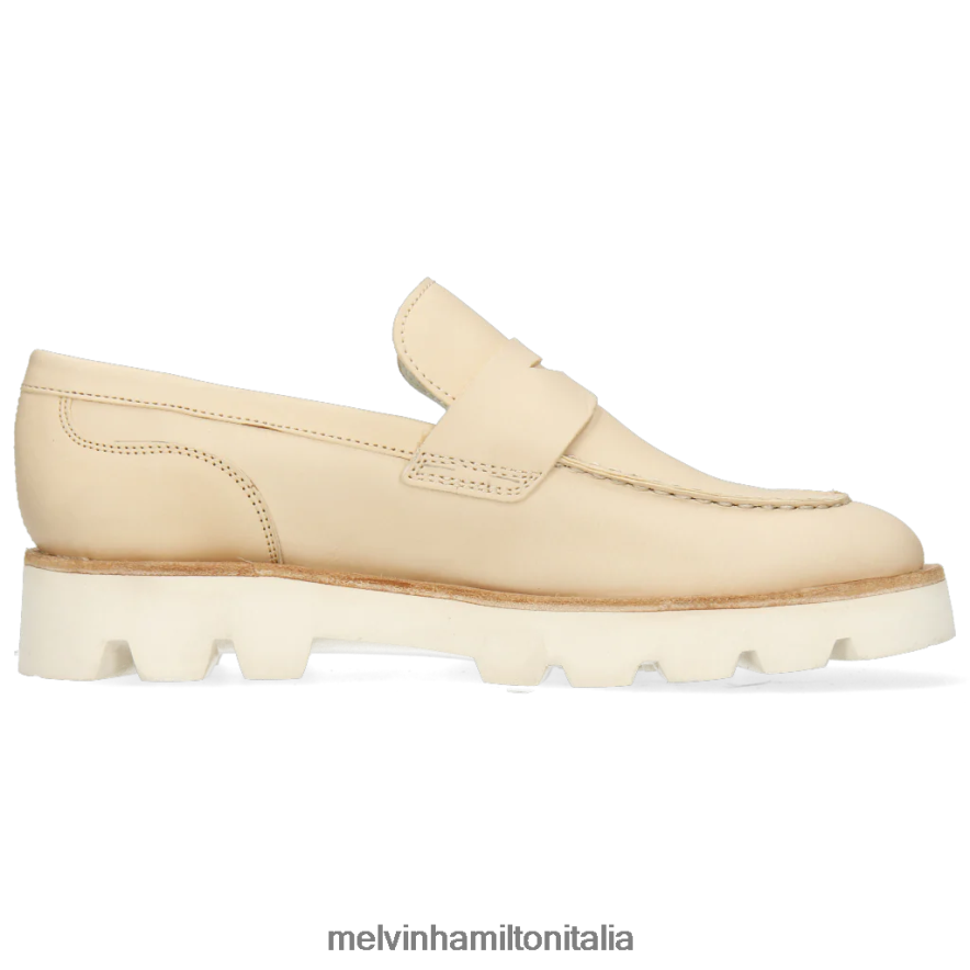 esso Melvin & Hamilton donne giada 4 beige mocassini L80P2P1454