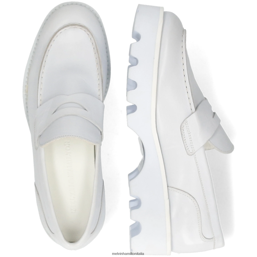 esso Melvin & Hamilton donne giada 4 blu mocassini L80P2P1401