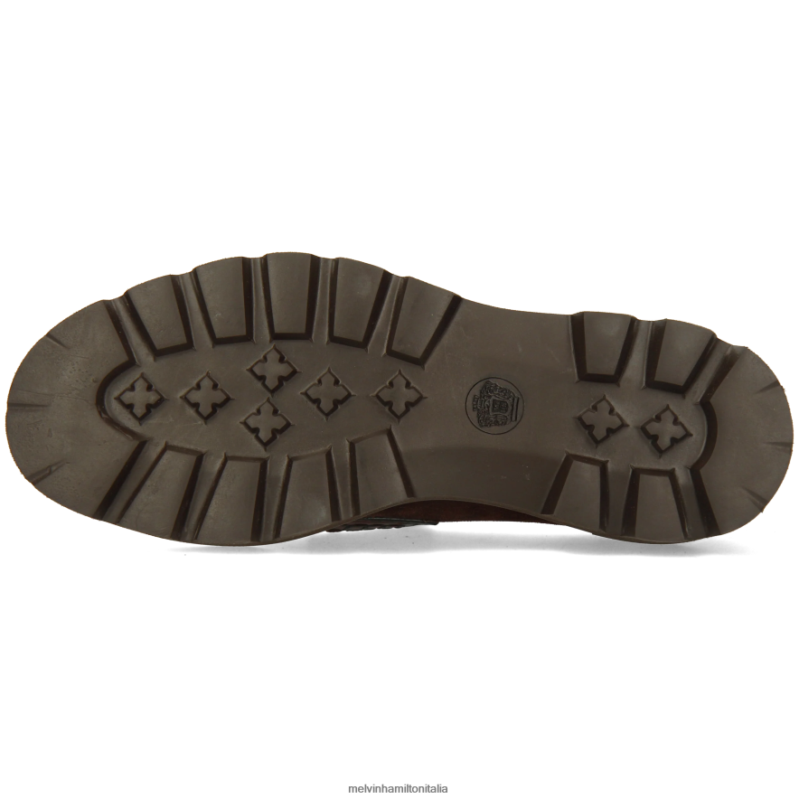 esso Melvin & Hamilton donne giada 58 marrone mocassini L80P2P1347