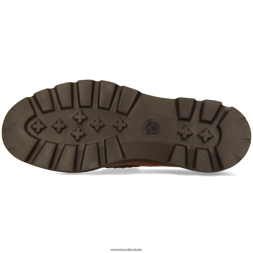 esso Melvin & Hamilton donne giada 6 marrone mocassini L80P2P1321
