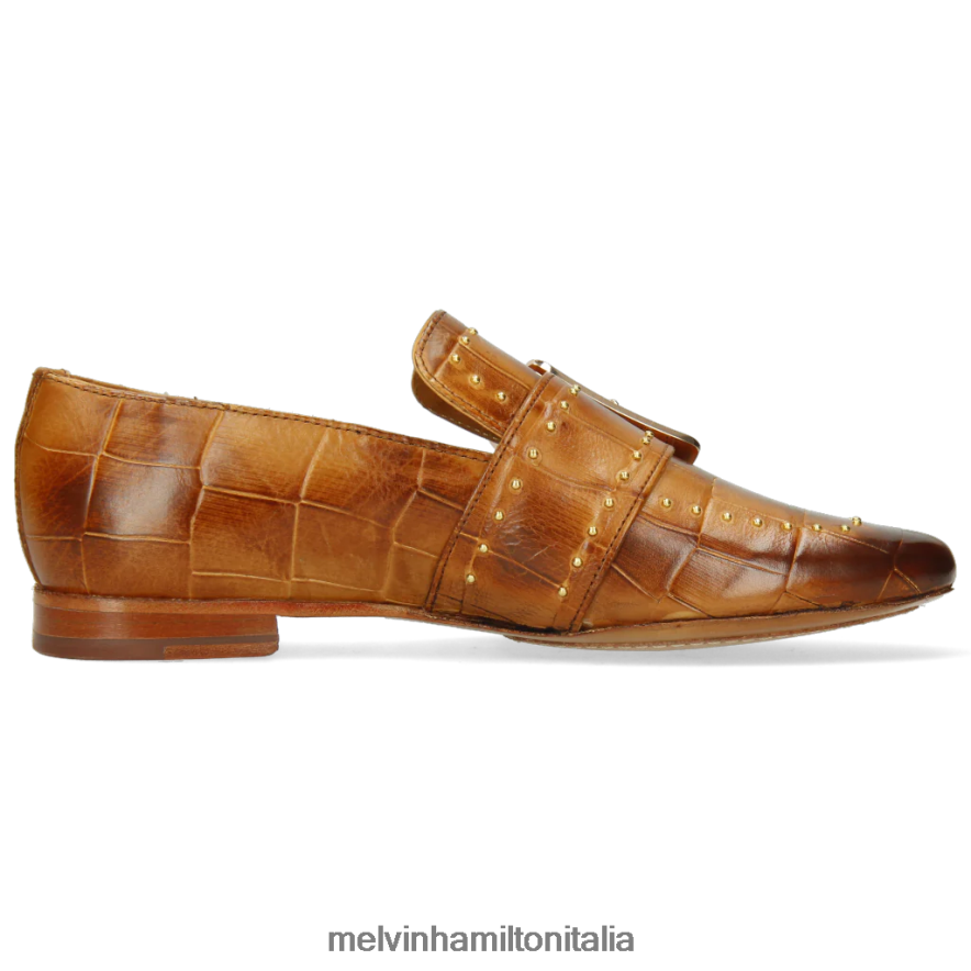 esso Melvin & Hamilton donne luna 3 marrone mocassini L80P2P1473