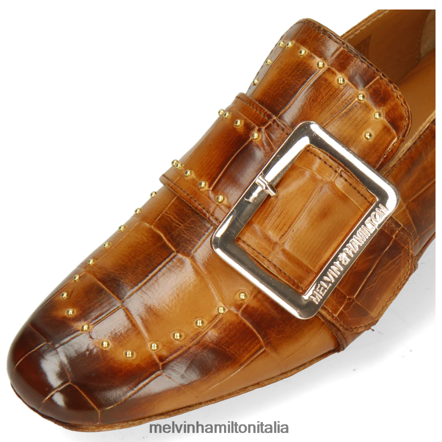 esso Melvin & Hamilton donne luna 3 marrone mocassini L80P2P1473