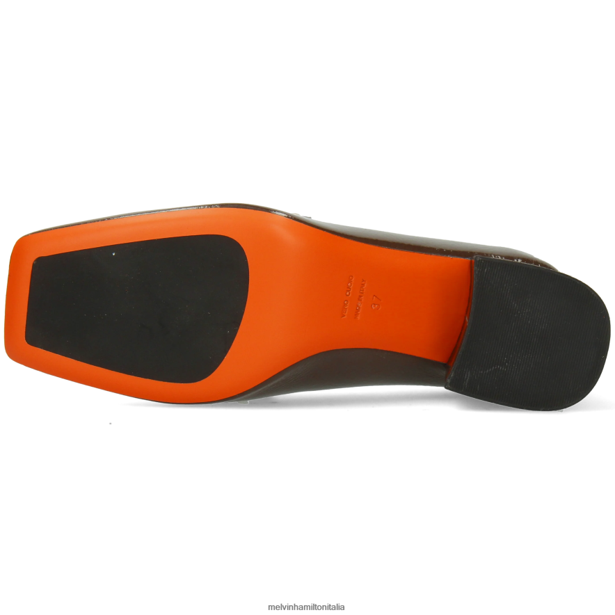 esso Melvin & Hamilton donne meryll 1 marrone mocassini L80P2P1357