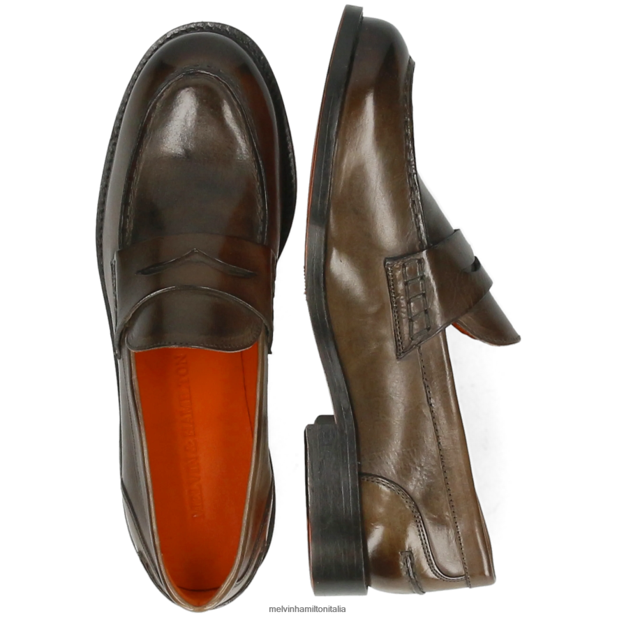 esso Melvin & Hamilton donne regina 4 cachi mocassini L80P2P1392