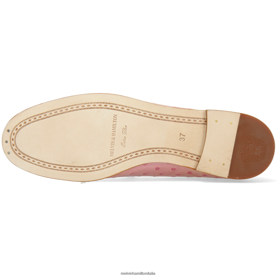 esso Melvin & Hamilton donne scarlatta 22 rosa mocassini L80P2P1307