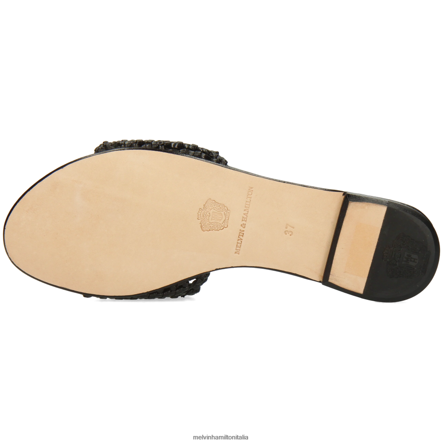 esso Melvin & Hamilton donne Anna 87 nero muli L80P2P1636