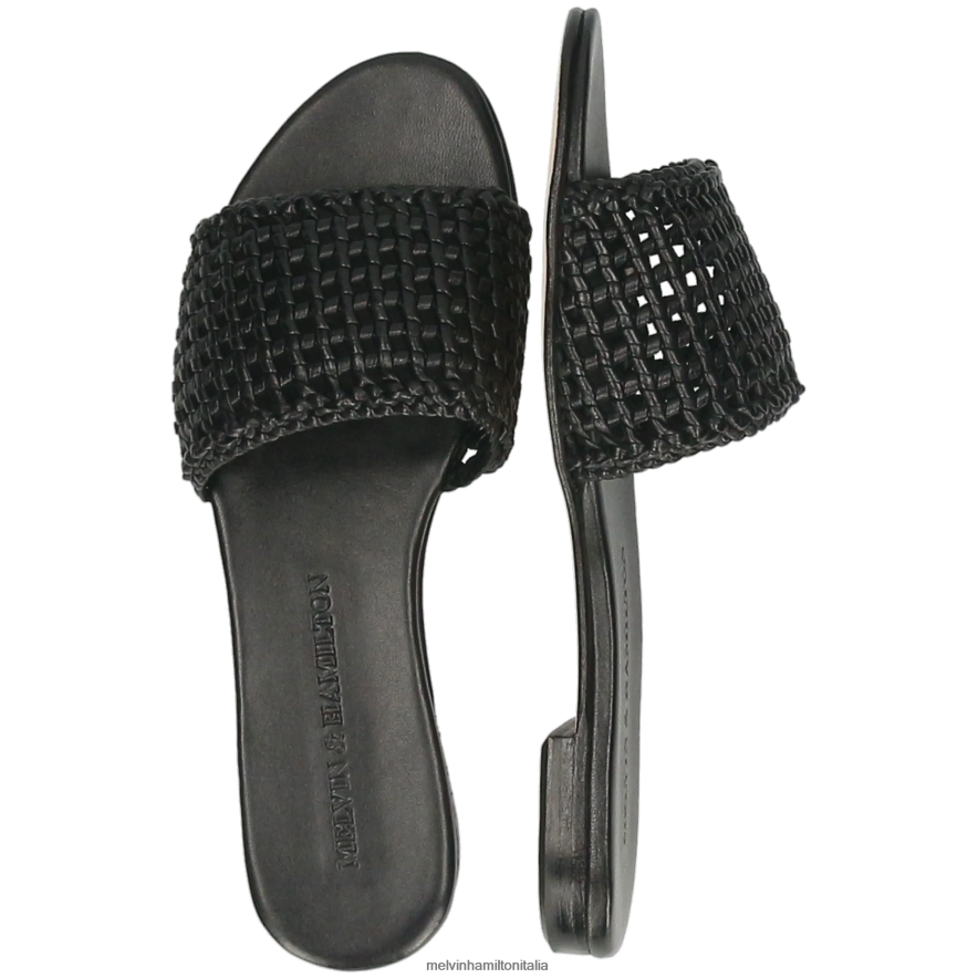 esso Melvin & Hamilton donne Anna 87 nero muli L80P2P1636