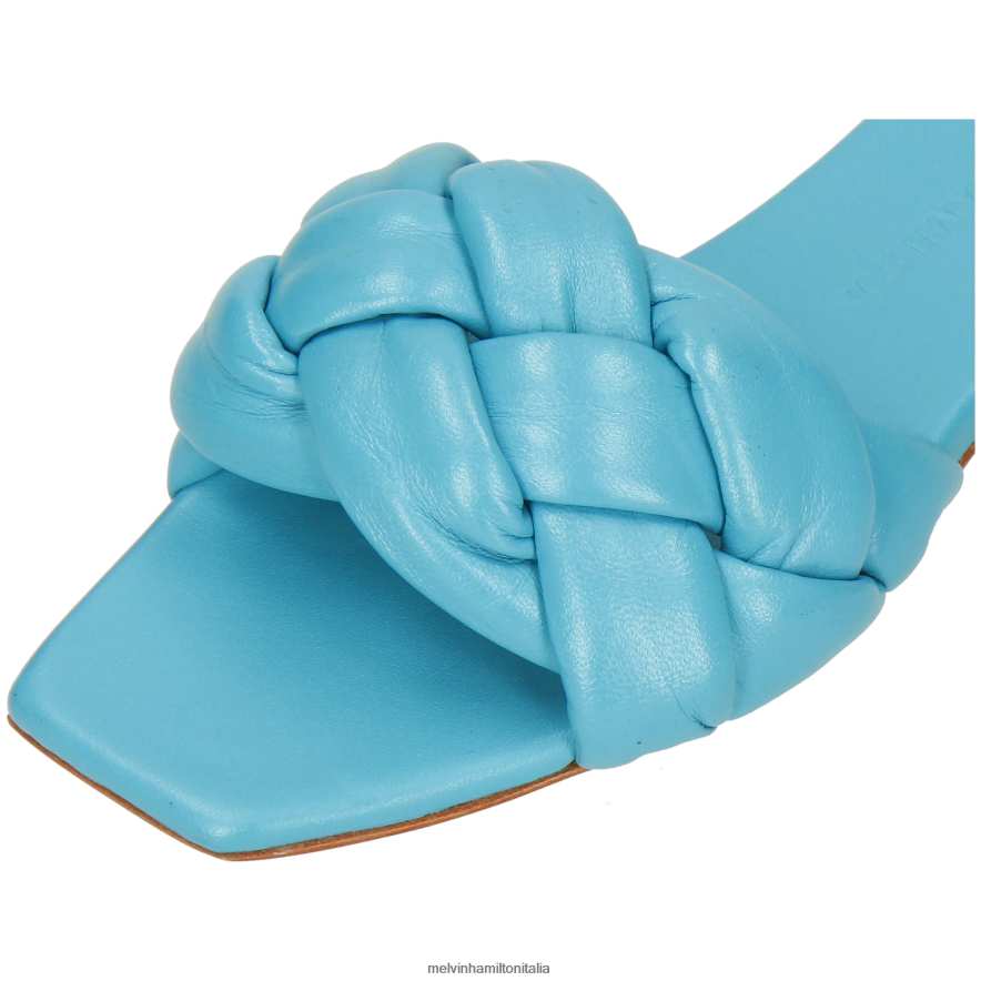 esso Melvin & Hamilton donne Brooke 10 turchese muli L80P2P1589