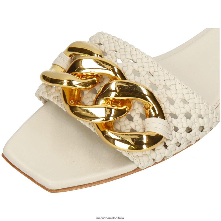 esso Melvin & Hamilton donne Brooke 12 beige muli L80P2P1615