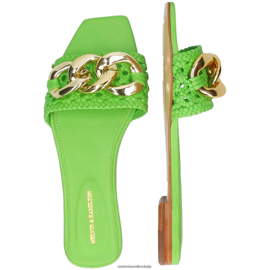 esso Melvin & Hamilton donne Brooke 12 verde muli L80P2P1612