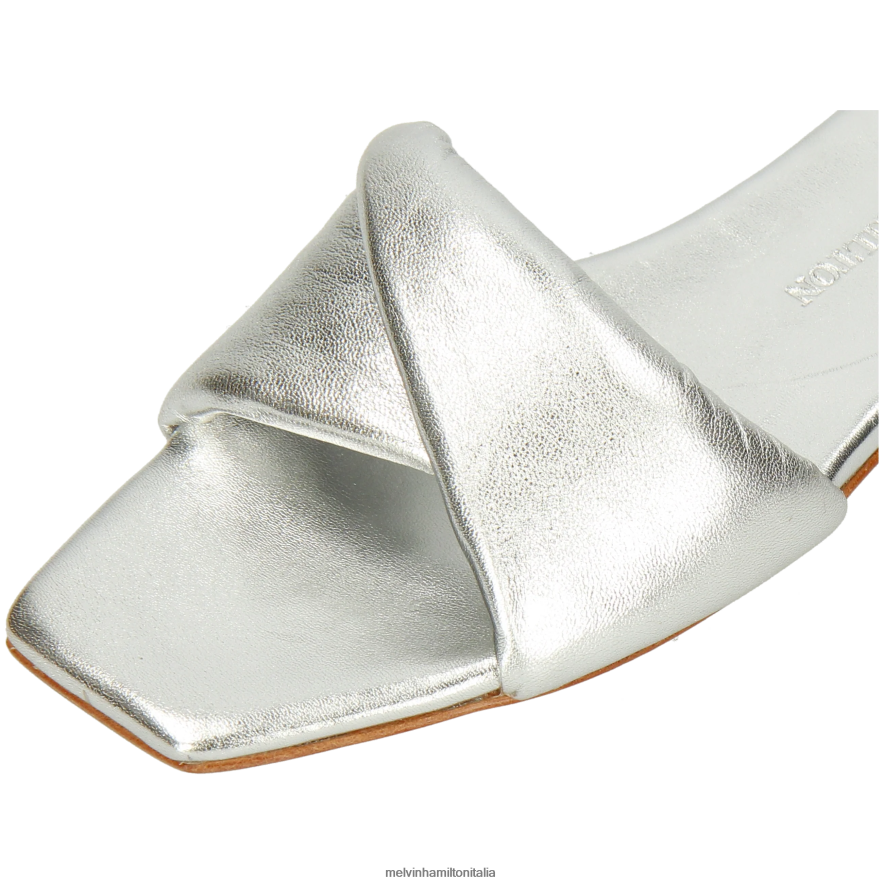 esso Melvin & Hamilton donne Brooke 13 argento muli L80P2P1588