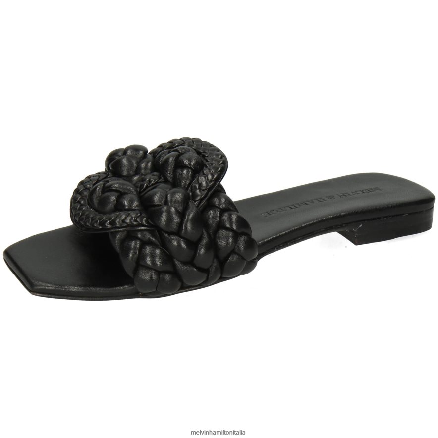 esso Melvin & Hamilton donne Brooke 2 nero muli L80P2P1670