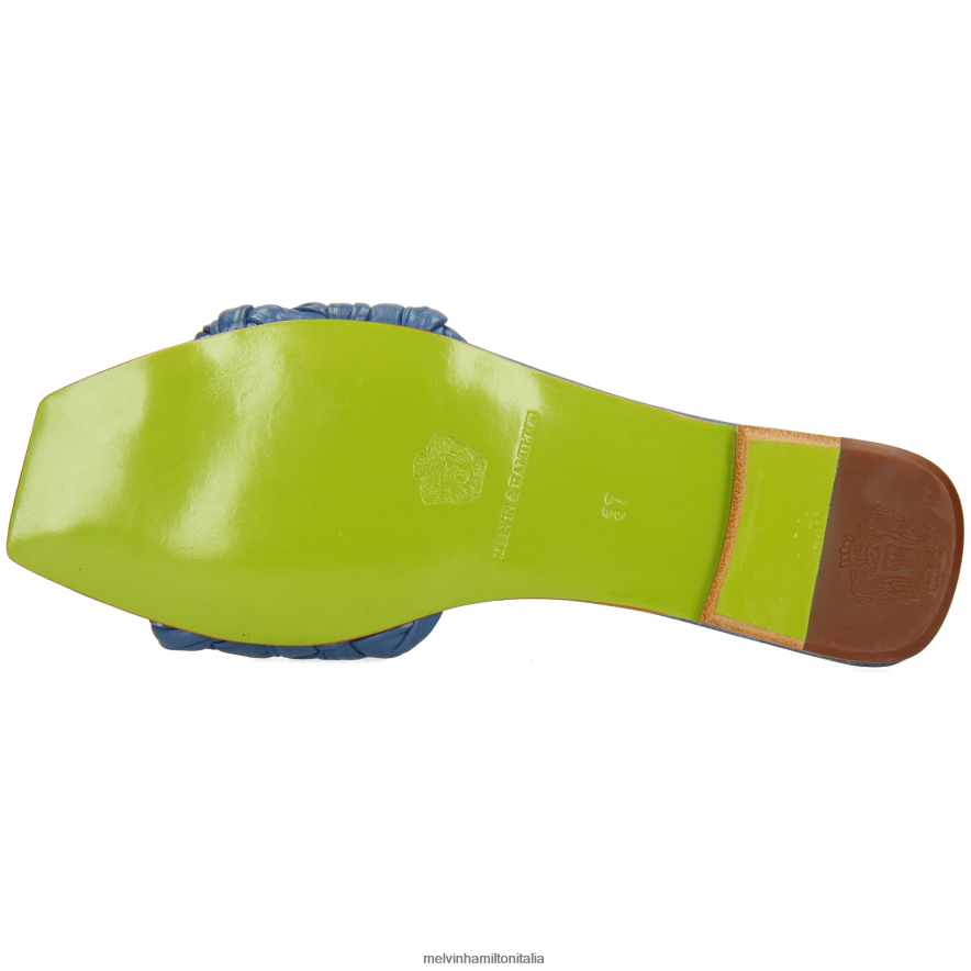 esso Melvin & Hamilton donne Brooke 5 blu muli L80P2P1581