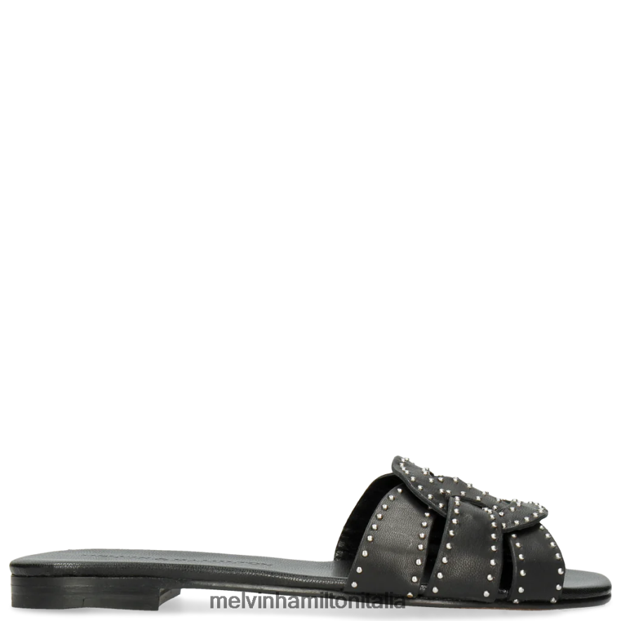 esso Melvin & Hamilton donne Elodie 13 nero muli L80P2P1768